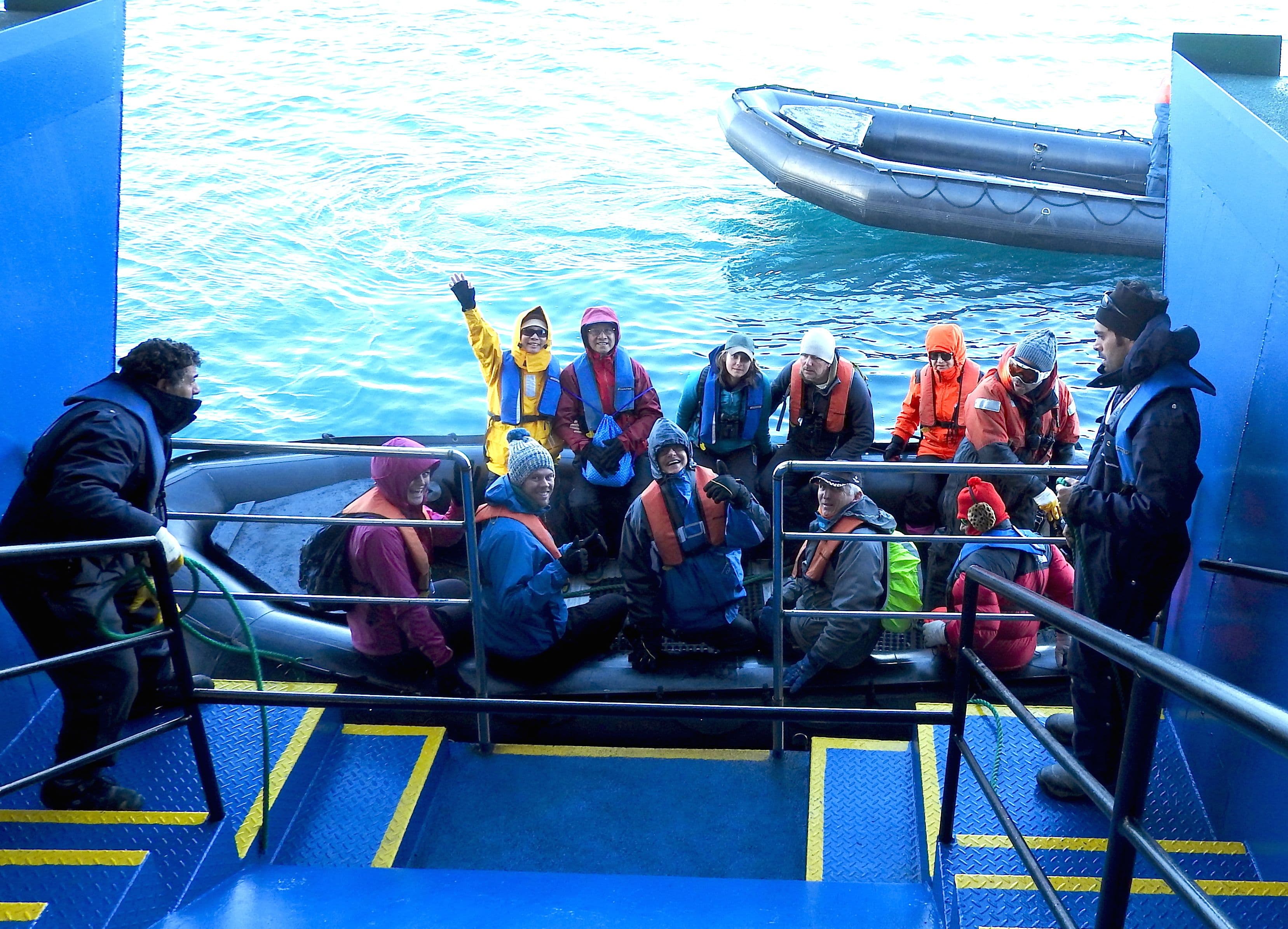 Zodiac Adventures - Land and cruise in safe go anywhere zodiac landing craft